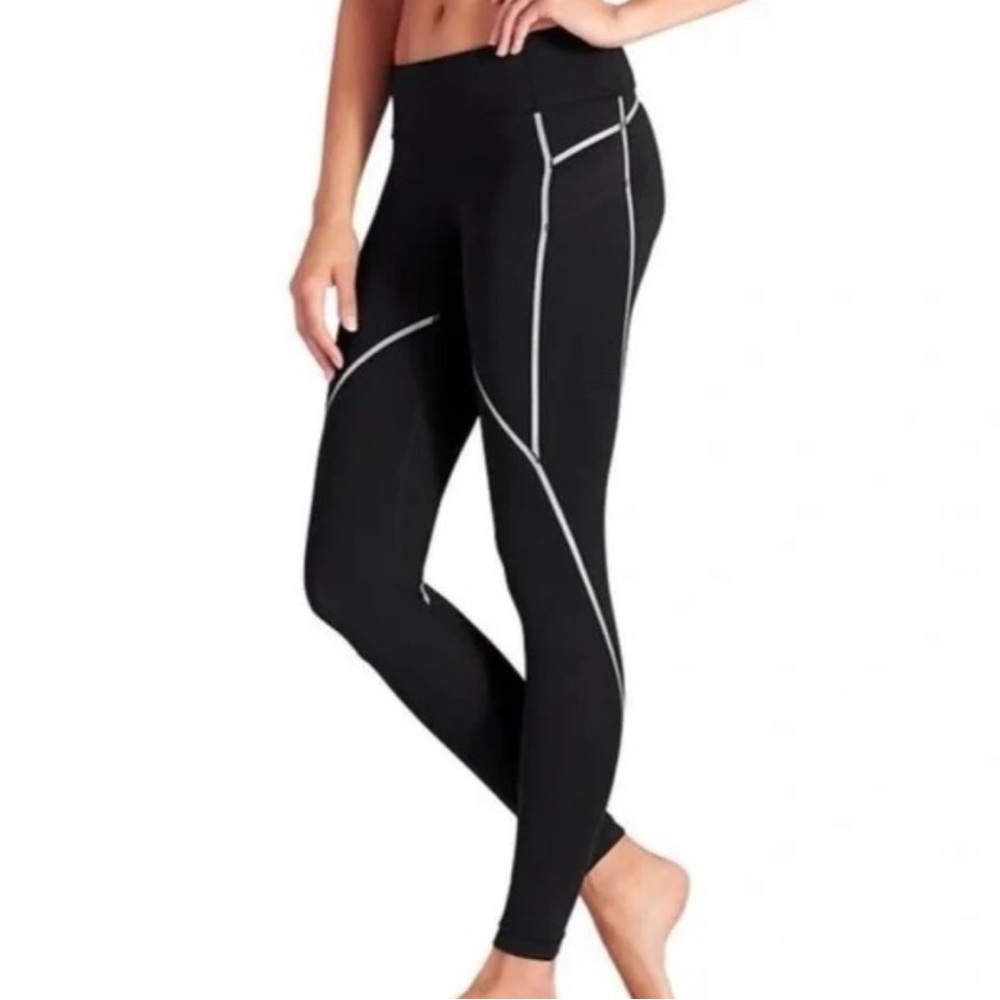 Athleta Reflective Stride Compression Workout Run… - image 1